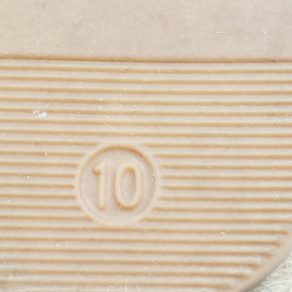 Marc Fisher Alenni Black Leather Espadrilles Wedges Sandals M1010 - Picture 10 of 13